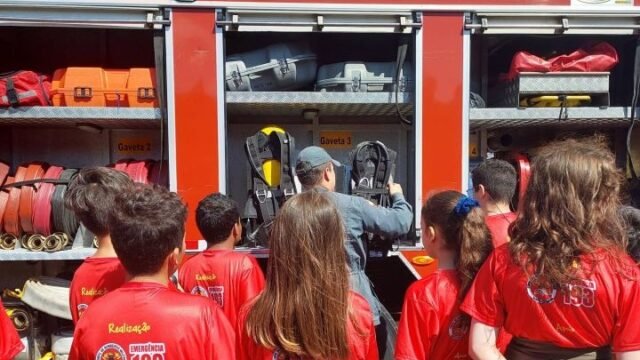 Treinamento de primeiros socorros para crianças