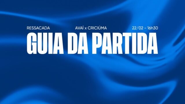 Guia da Partida - Avaí x Criciúma