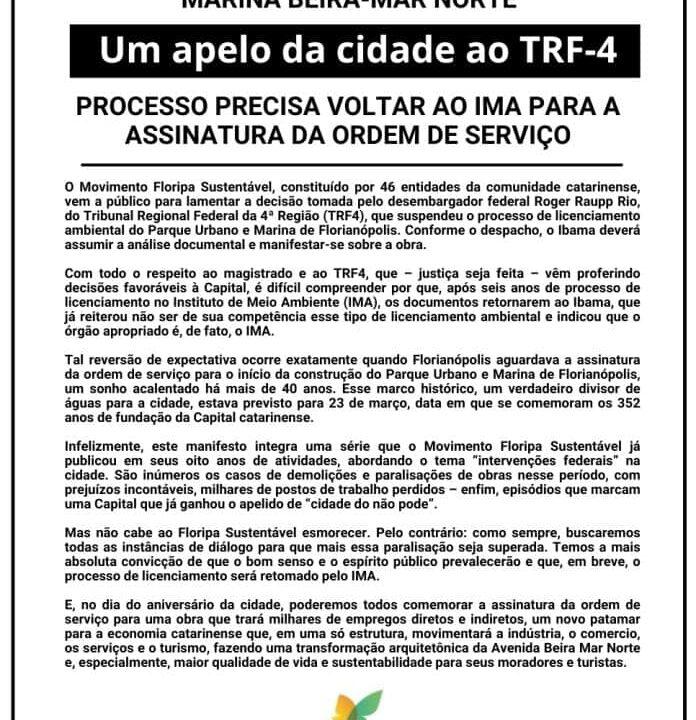 Licenciamento Ambiental Parque Urbano e Marina de Florianópolis