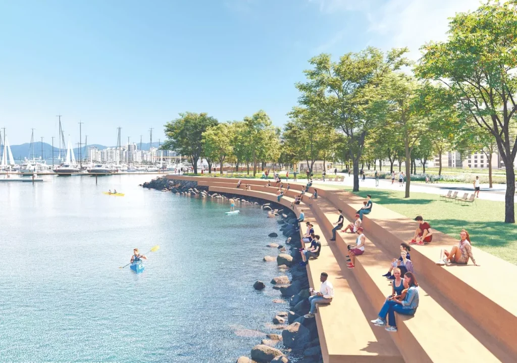 Construção do Parque Urbano e Marina de Florianópolis