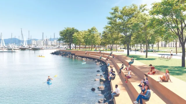 Construção do Parque Urbano e Marina de Florianópolis