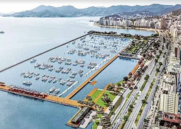 Projeto de Parque Urbano e Marina de Florianópolis