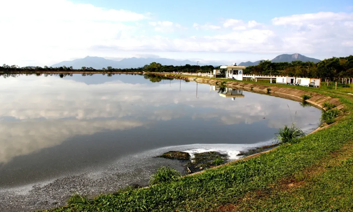 Imagem ilustrativa de um parque na área da Estação de Tratamento de Esgoto de Potecas