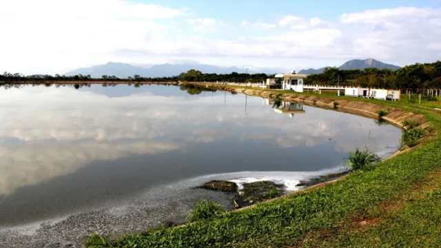 Imagem ilustrativa de um parque na área da Estação de Tratamento de Esgoto de Potecas