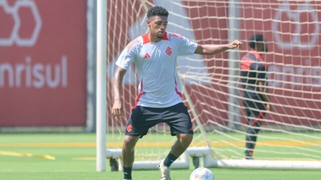 Treinamento antes da semifinal do Campeonato Gaúcho Internacional vs Caxias