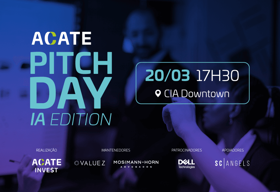 ACATE Pitch Day 2025 - Evento de Startups com Inteligência Artificial