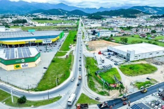 Rodovia BR-282 em Santa Catarina