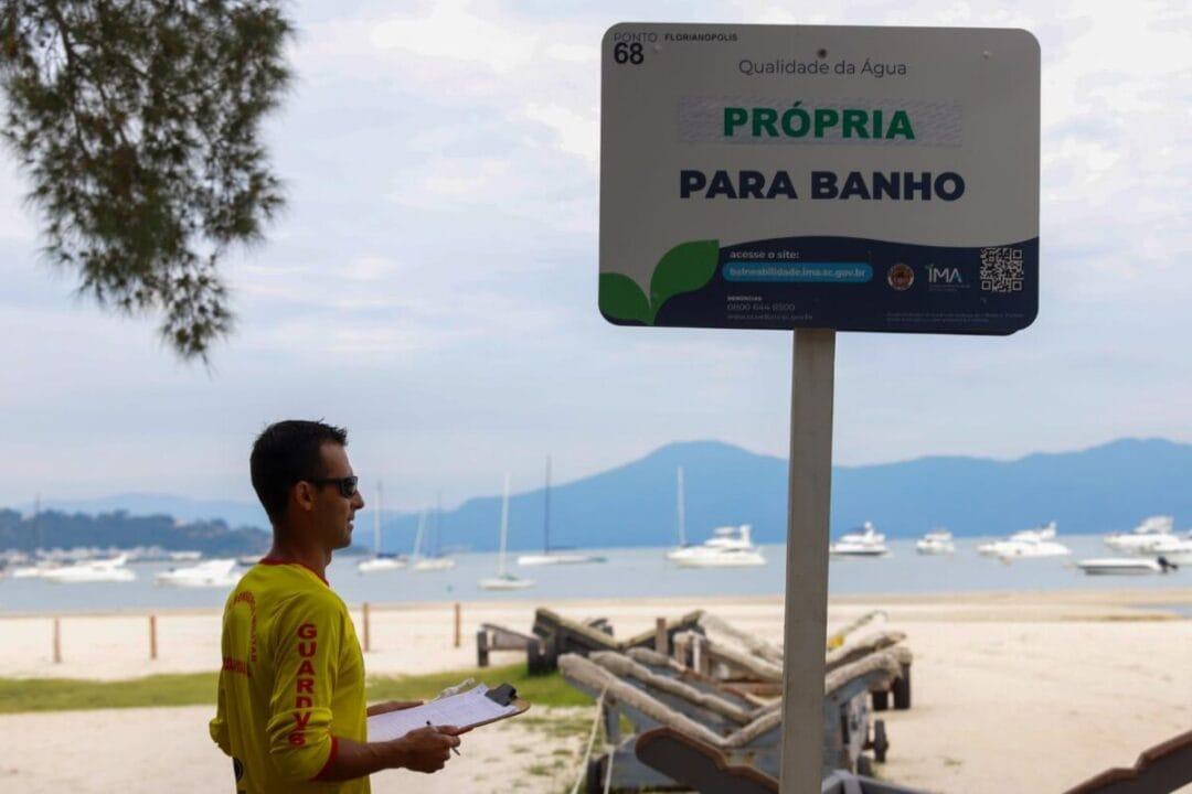 Índice de balneabilidade das praias de Florianópolis