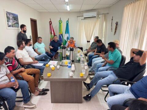 Imagem representativa da Barragem Norte e comunidade indígena em José Boiteux