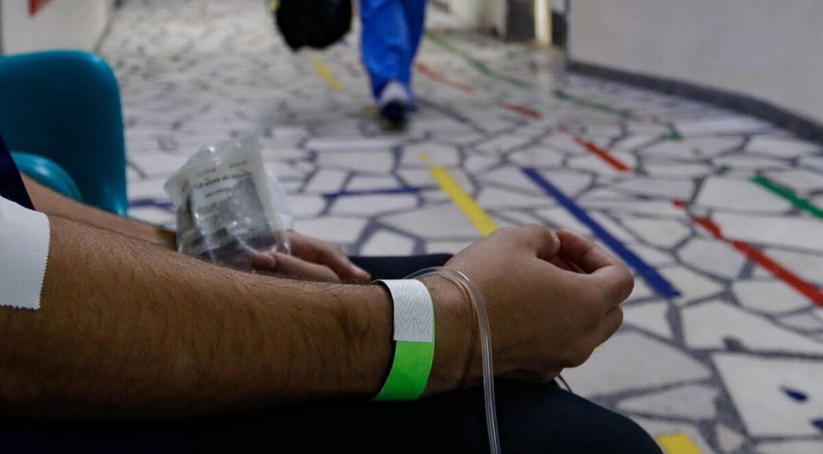 Enfermeiros e médicos participando da Capacitação do Protocolo Catarinense de Acolhimento
