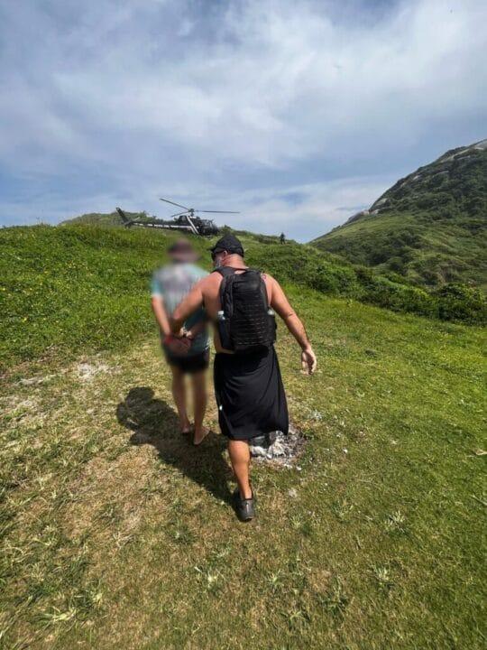 Prisão de foragido em SC