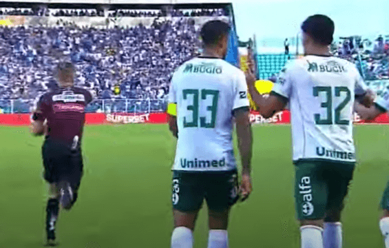 Agitação durante final do Campeonato Catarinense 2025 em Florianópolis