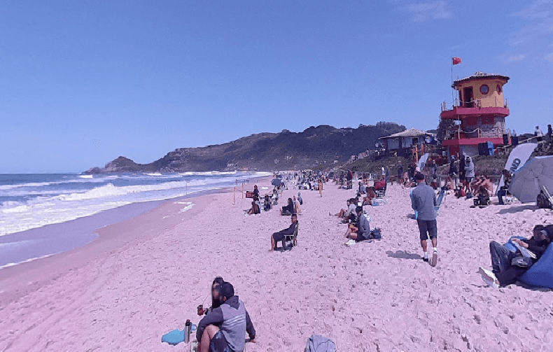 Demolição bares Praia Mole Florianópolis