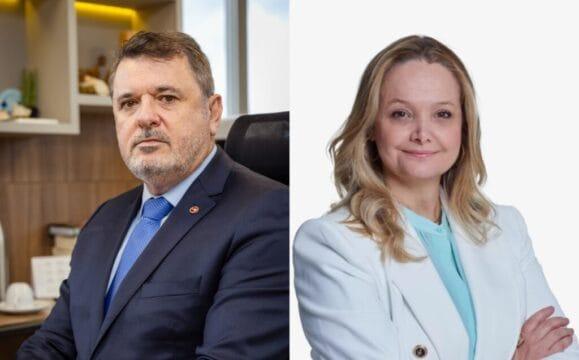 Candidatos à Procuradoria-Geral de Justiça Trajano e Vanessa