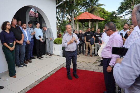 Líderes religiosos reúnem-se na Casa d’Agronômica com o governador Jorginho Mello