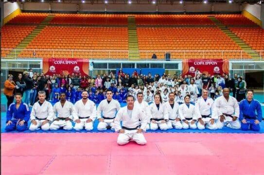 Equipe Ippon de São José na seletiva para Seleção Catarinense de Judô