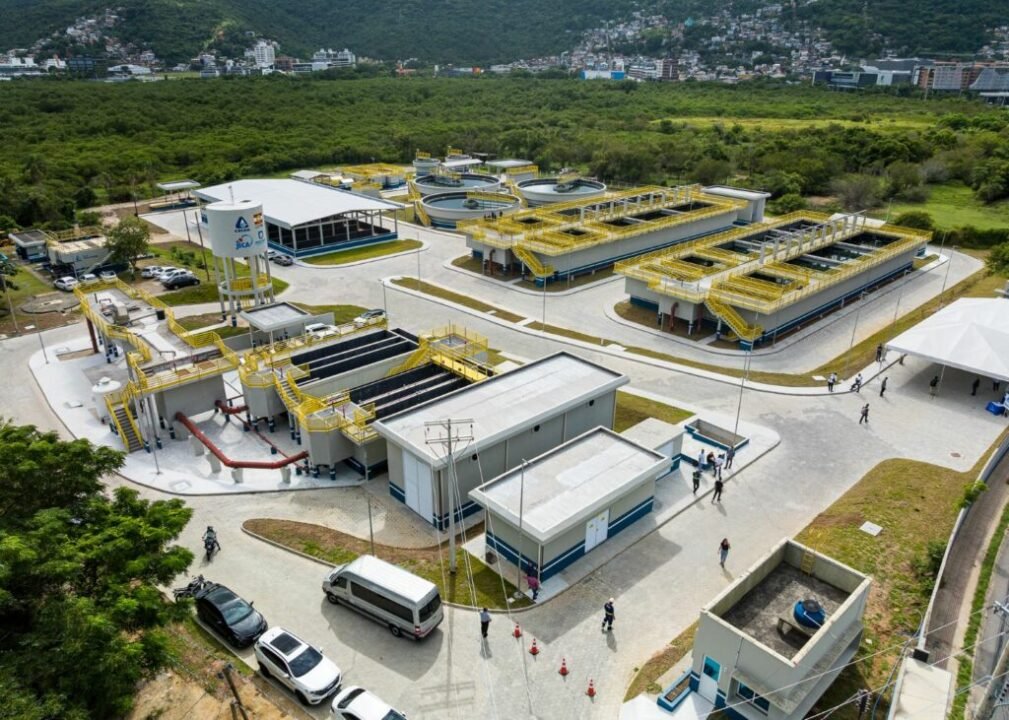 Estação de Tratamento de Esgoto em Florianópolis