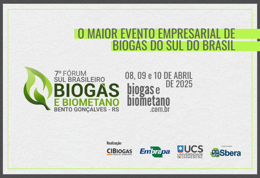 Imagem do 7º Fórum Sul Brasileiro de Biogás e Biometano