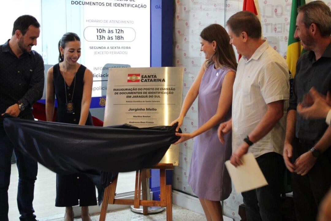 Novo Posto de Emissão de Documentos da Polícia Científica em Jaraguá do Sul