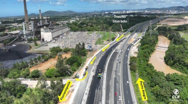 CCR ViaCosteira - Trecho Marginal BR-101 em Capivari de Baixo