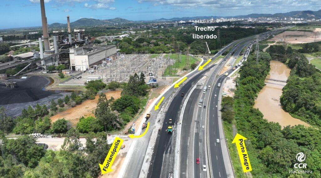 CCR ViaCosteira - Trecho Marginal BR-101 em Capivari de Baixo