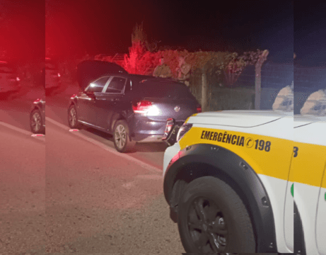 Motorista embriagado na SC-401 em Florianópolis