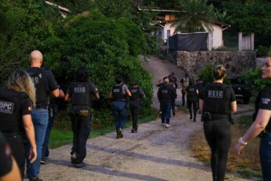 Prisões e apreensões na Operação Tolerância Zero da Polícia Civil de SC