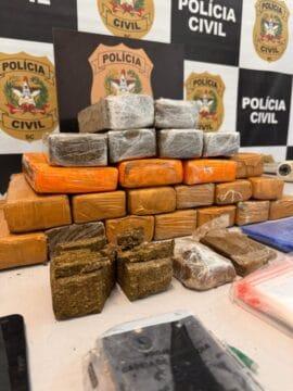 Operação policial em Joinville - Prisão e Apreensão