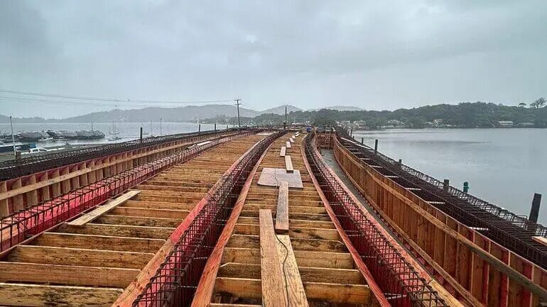 Nova ponte da Lagoa da Conceição em Florianópolis