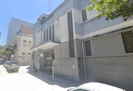 Prédio histórico dos Correios em Florianópolis