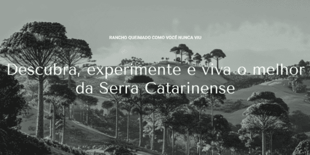 Paisagem de Rancho Queimado