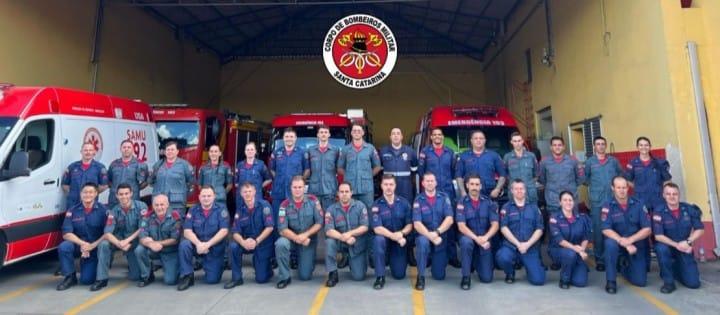 Treinamento de Atendimento Pré-Hospitalar - 9º BBM Canoinhas