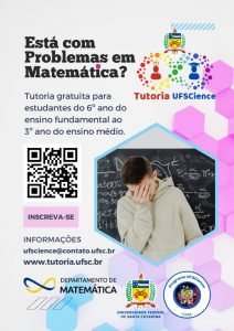 Imagem representativa do programa de tutoria em matemática UFSCience