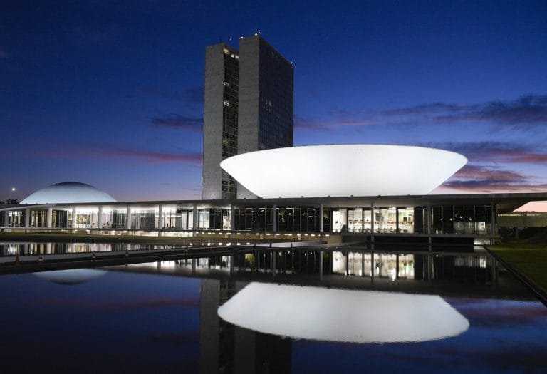 sessão conjunta do Congresso em Brasília