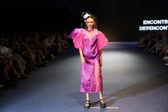 Desfile no Fashion Summit Santa Catarina na Udesc