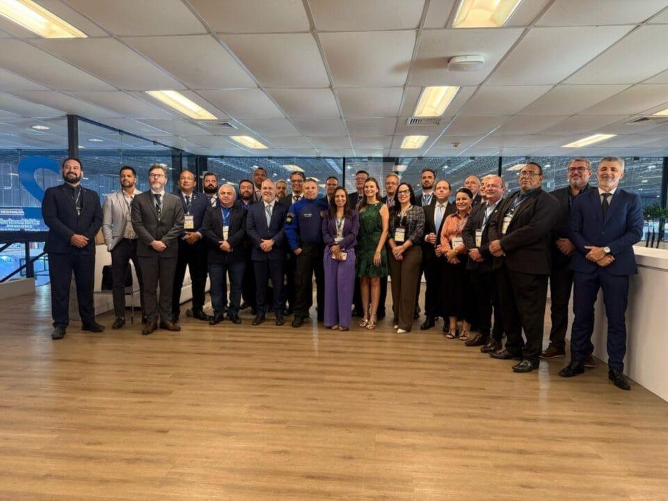 Foto de Andressa Boer Fronza assumindo a presidência do CONDPC