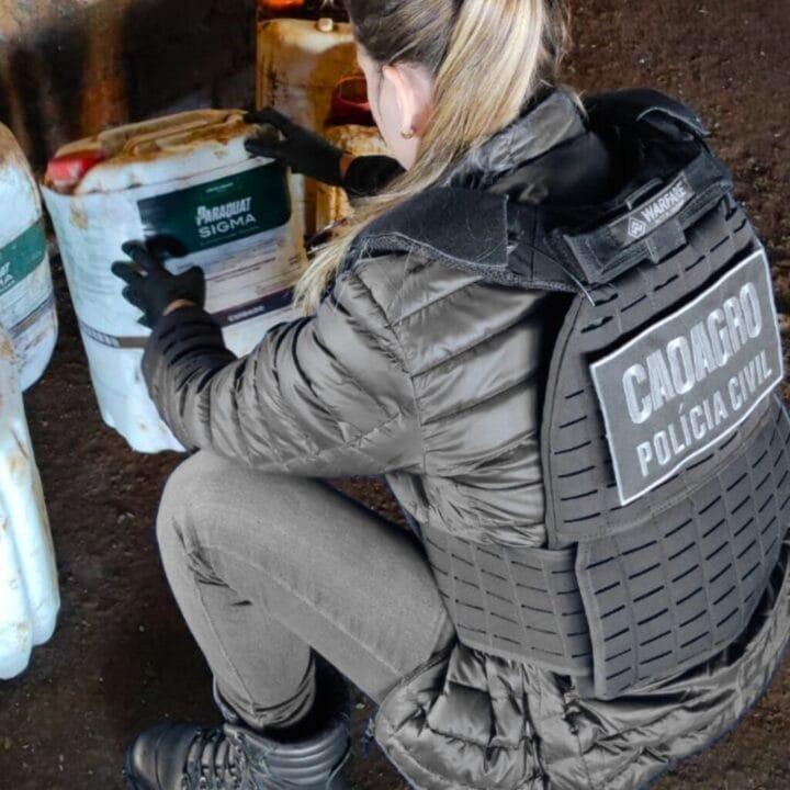 Defensivo agrícola Paraquat apreendido