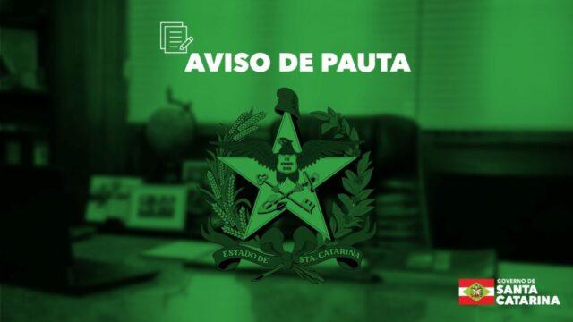 Governador Jorginho Mello apresentando o programa