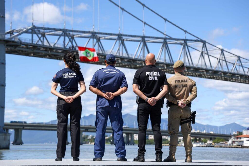 Servidores da Segurança Pública em Santa Catarina