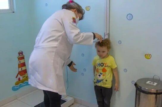 Atendimento pediátrico em UBSs de São José
