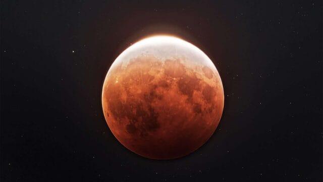 Eclipse Lunar visto durante a crucificação de Jesus em Jerusalém