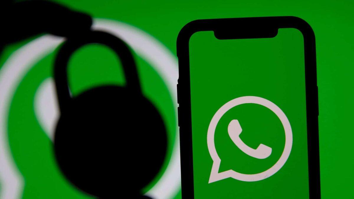 Ilustração representando a harmonia entre privacidade e tecnologia no WhatsApp
