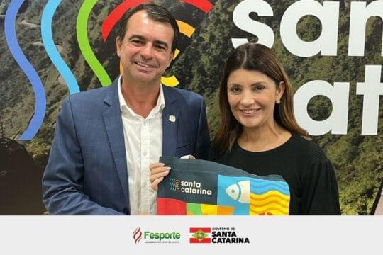 Competição esportiva em Santa Catarina