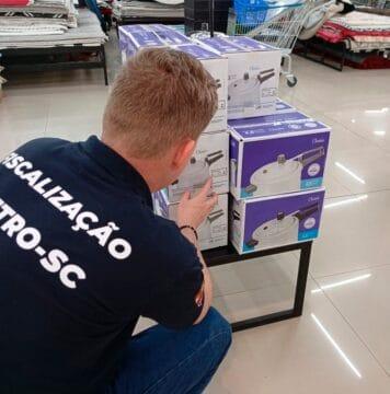 Fiscalização de Produtos em Santa Catarina