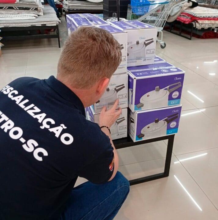 Fiscalização de Produtos em Santa Catarina