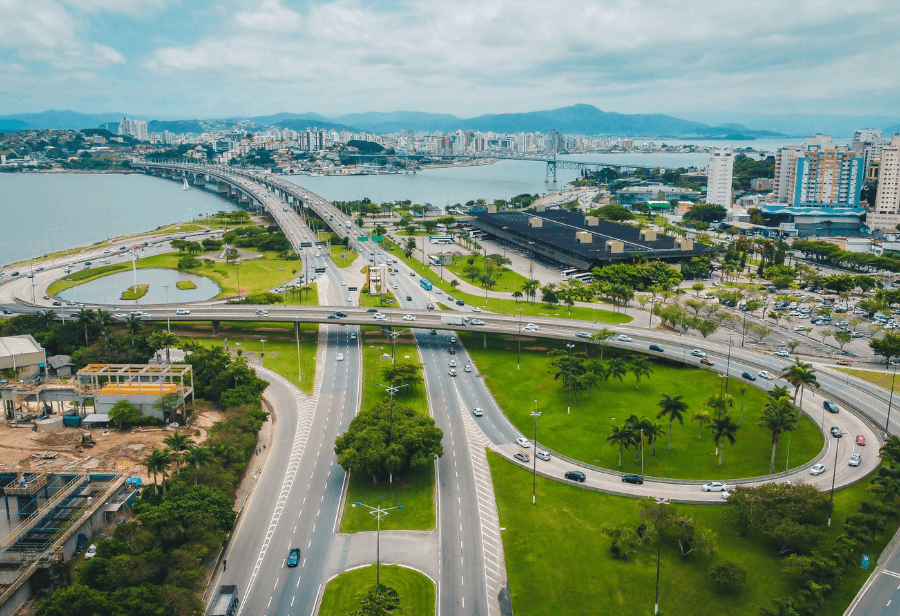 Florianópolis vista de cima