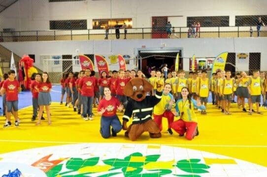 Formatura dos Programas Golfinho e Bombeiro Mirim em Ibicaré