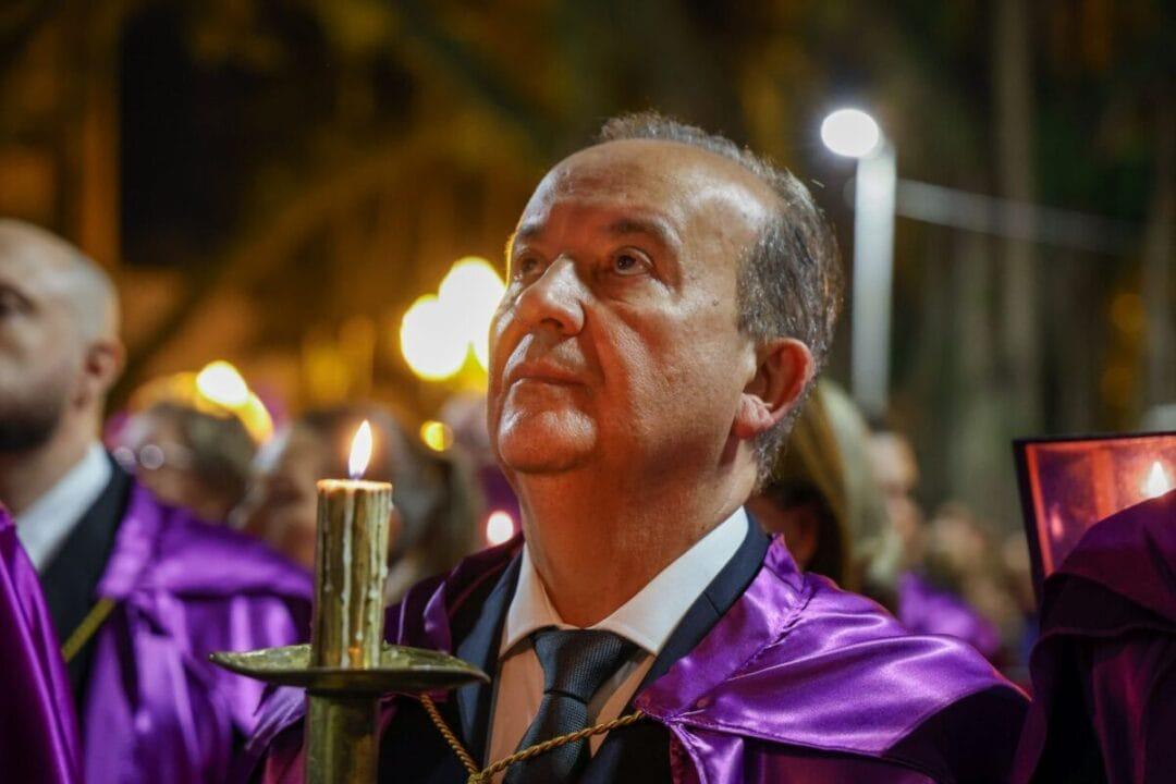 Governador Jorginho Mello participando da Procissão do Senhor Jesus dos Passos em Florianópolis