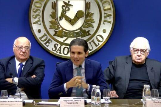 Hugo Motta defende pacificação nacional e critica crise institucional