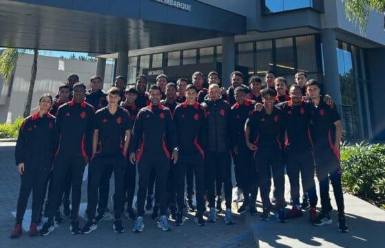 Equipe Sub-15 do Internacional na Taça Guaporé
